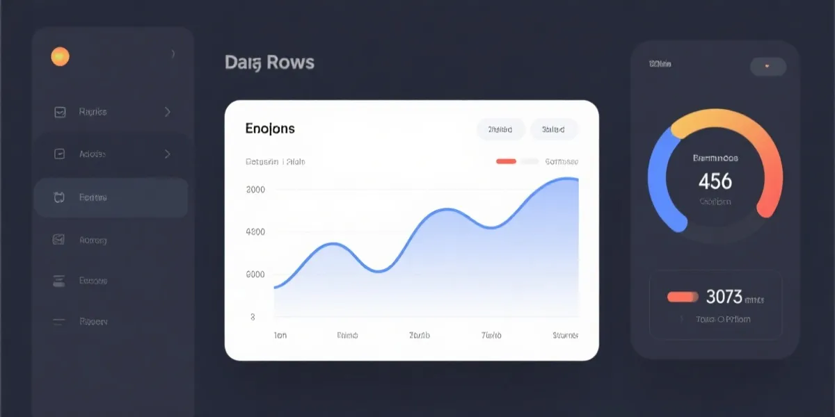数据看板示意图